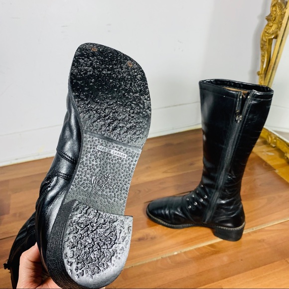 Punk, retro leather boots - Picture 12 of 16